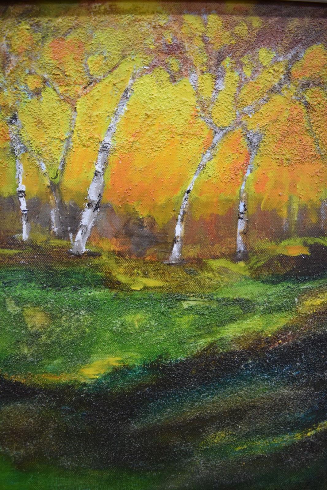 Birch Trees - Semiahmoo Arts OLD